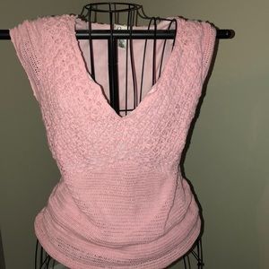 Lilly Pulitzer crocheted sweater